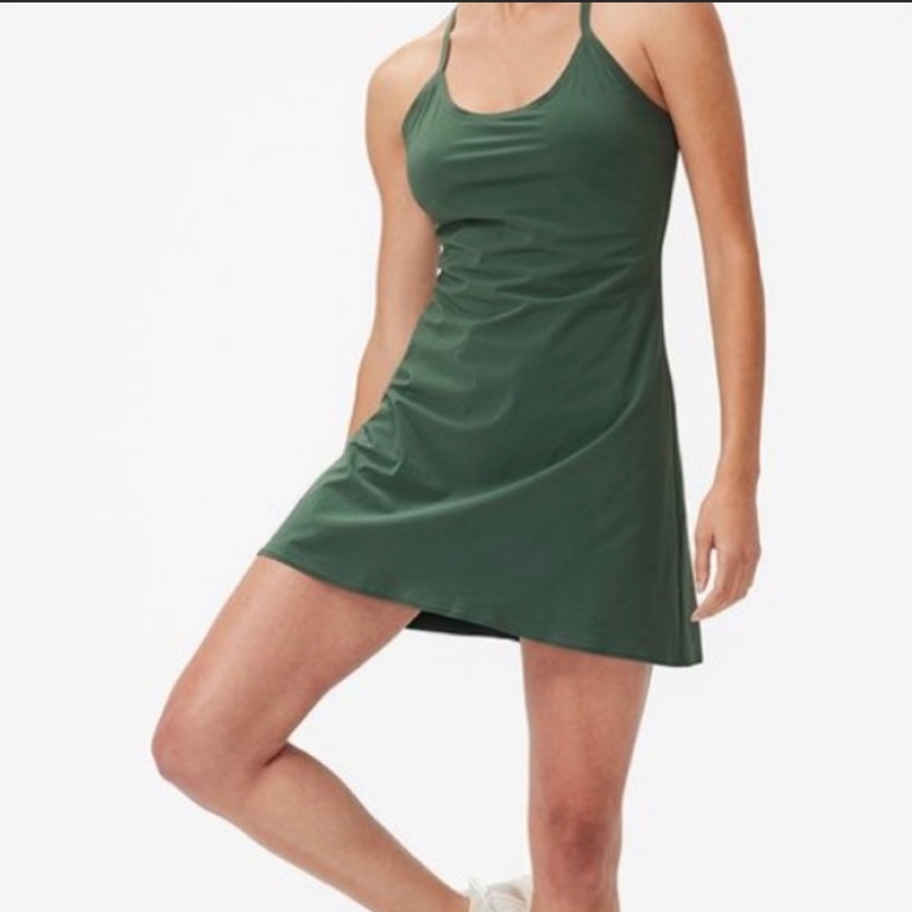 Outdoor Voices The Exercise Dress - Evergreen size small